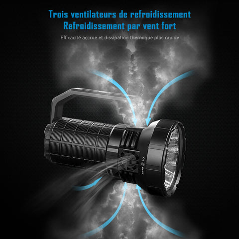 Lampe torche LED IMALENT MS12 MINI - 65 000 lumens- IMALENT®