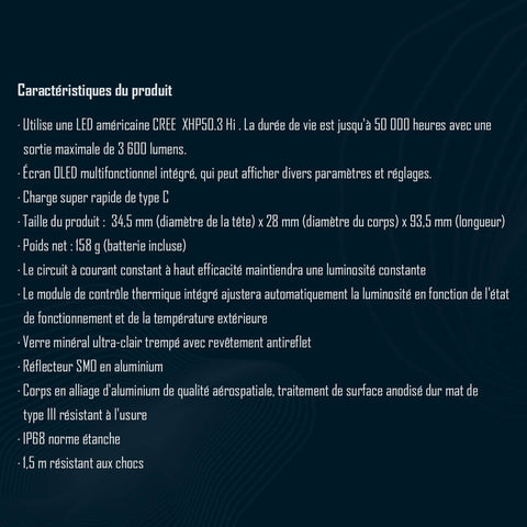 Sources de lumière doubles Lampe torche UV IMALENT BL50- IMALENT®