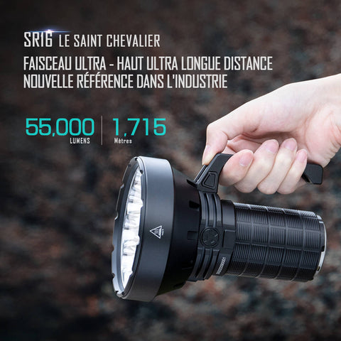 Lampe torche IMALENT SR16 55000 lumen - IMALENT®