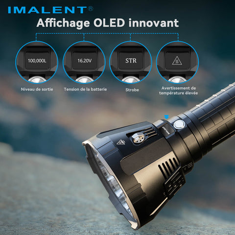 IMALENT MS18 lampe torche puissante