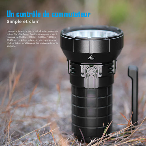 Lampe torche LED IMALENT MS12 MINI - 65 000 lumens- IMALENT®