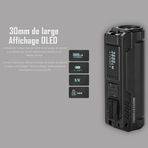 Sources de lumière doubles Lampe torche UV IMALENT BL50- IMALENT®