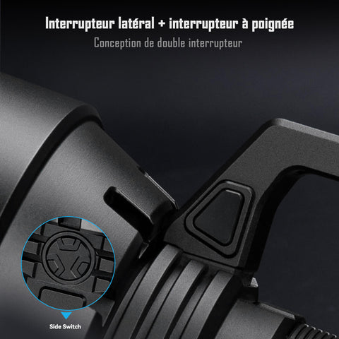 Lampe torche IMALENT SR16 55000 lumen - IMALENT®