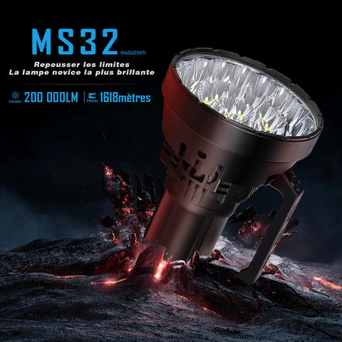 IMALENT MS32 La lampe de poche la plus puissante au monde