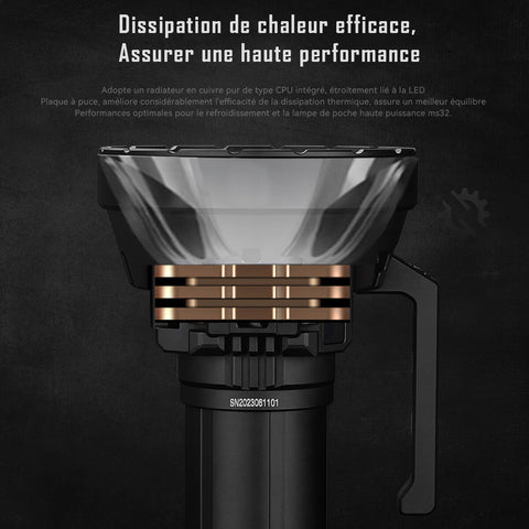 IMALENT MS32 La lampe de poche la plus puissante au monde