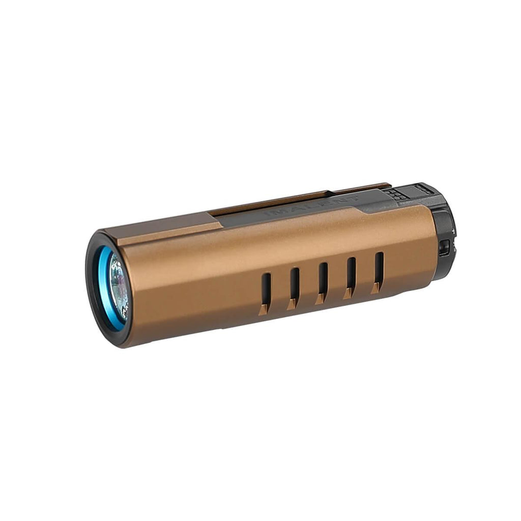 Best EDC Flashlight IMALENT LD70 gold