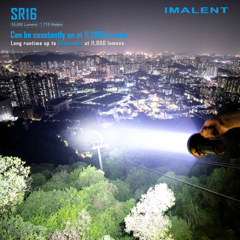 Lampe torche IMALENT SR16 55000 lumen - IMALENT®